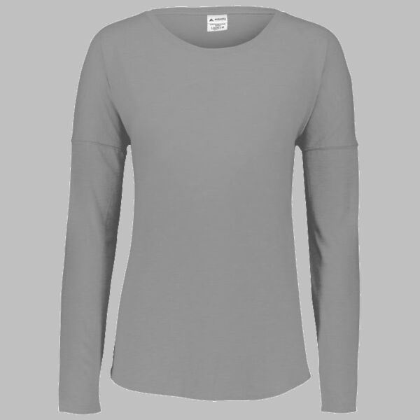 Ladies Lux Tri-Blend Long Sleeve Tee Thumbnail