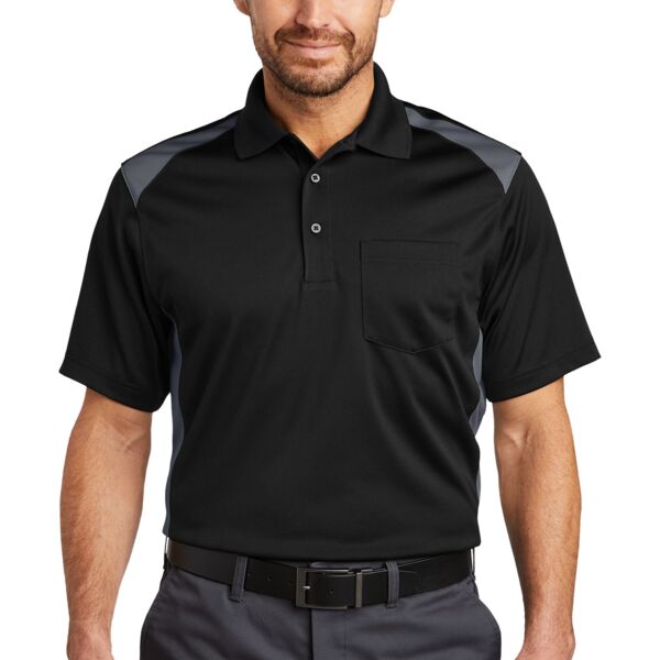 Select Snag Proof Two Way Colorblock Pocket Polo Thumbnail
