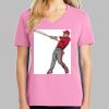 Ladies Core Cotton V Neck Tee Thumbnail