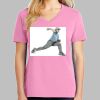 Ladies Core Cotton V Neck Tee Thumbnail