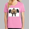 Ladies Core Cotton V Neck Tee Thumbnail