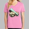 Ladies Core Cotton V Neck Tee Thumbnail