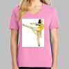Ladies Core Cotton V Neck Tee Thumbnail