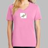 Ladies Core Cotton V Neck Tee Thumbnail