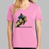 Ladies Core Cotton V Neck Tee Thumbnail