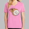Ladies Core Cotton V Neck Tee Thumbnail