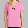Ladies Core Cotton V Neck Tee Thumbnail