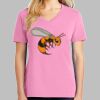 Ladies Core Cotton V Neck Tee Thumbnail