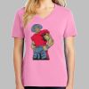 Ladies Core Cotton V Neck Tee Thumbnail