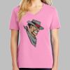 Ladies Core Cotton V Neck Tee Thumbnail