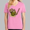 Ladies Core Cotton V Neck Tee Thumbnail
