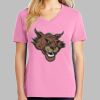 Ladies Core Cotton V Neck Tee Thumbnail