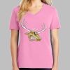 Ladies Core Cotton V Neck Tee Thumbnail
