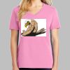 Ladies Core Cotton V Neck Tee Thumbnail