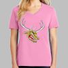 Ladies Core Cotton V Neck Tee Thumbnail