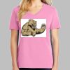 Ladies Core Cotton V Neck Tee Thumbnail