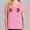 Ladies Core Cotton V Neck Tee Thumbnail