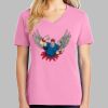 Ladies Core Cotton V Neck Tee Thumbnail