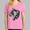 Ladies Core Cotton V Neck Tee Thumbnail