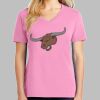 Ladies Core Cotton V Neck Tee Thumbnail