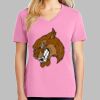 Ladies Core Cotton V Neck Tee Thumbnail