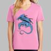 Ladies Core Cotton V Neck Tee Thumbnail