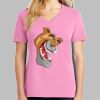 Ladies Core Cotton V Neck Tee Thumbnail