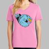 Ladies Core Cotton V Neck Tee Thumbnail
