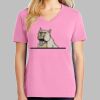 Ladies Core Cotton V Neck Tee Thumbnail