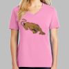 Ladies Core Cotton V Neck Tee Thumbnail