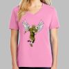 Ladies Core Cotton V Neck Tee Thumbnail