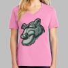 Ladies Core Cotton V Neck Tee Thumbnail