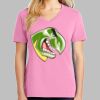 Ladies Core Cotton V Neck Tee Thumbnail