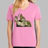 Ladies Core Cotton V Neck Tee Thumbnail