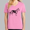Ladies Core Cotton V Neck Tee Thumbnail