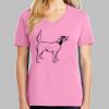 Ladies Core Cotton V Neck Tee Thumbnail