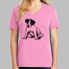 Ladies Core Cotton V Neck Tee Thumbnail