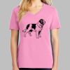 Ladies Core Cotton V Neck Tee Thumbnail