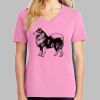 Ladies Core Cotton V Neck Tee Thumbnail