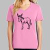 Ladies Core Cotton V Neck Tee Thumbnail