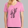 Ladies Core Cotton V Neck Tee Thumbnail