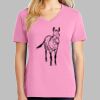 Ladies Core Cotton V Neck Tee Thumbnail