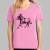 Ladies Core Cotton V Neck Tee Thumbnail