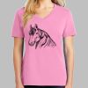 Ladies Core Cotton V Neck Tee Thumbnail