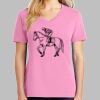 Ladies Core Cotton V Neck Tee Thumbnail