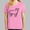 Ladies Core Cotton V Neck Tee Thumbnail