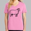Ladies Core Cotton V Neck Tee Thumbnail