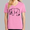 Ladies Core Cotton V Neck Tee Thumbnail