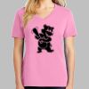 Ladies Core Cotton V Neck Tee Thumbnail