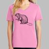 Ladies Core Cotton V Neck Tee Thumbnail